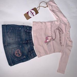 Light pink Gucci skirt set